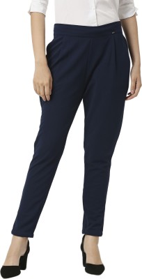 Smarty Pants Regular Fit Women Blue Trousers