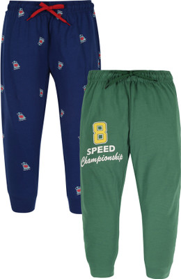 Plum Tree Track Pant For Boys(Blue, Pack of 2)