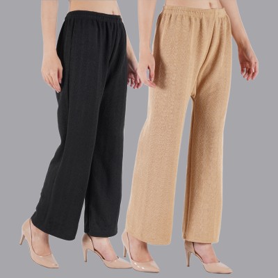 CROWNKING Relaxed Women Multicolor Trousers