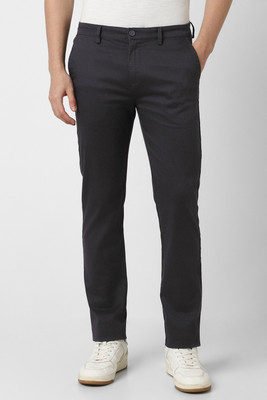 PETER ENGLAND Skinny Fit Men Blue Trousers