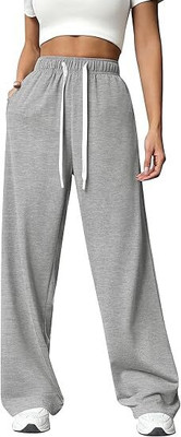 Dream X Fashion Comfort Fit Women Grey Trousers