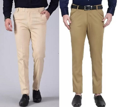 Shree VastraVeda Regular Fit Men Multicolor Trousers