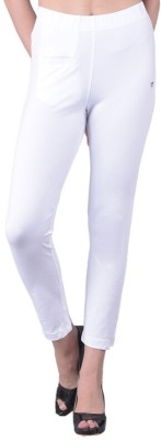 Comfort Lady Regular Fit Women White Trousers
