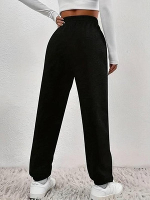 POSU TRENDZ Loose Fit Women Black Trousers