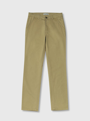 Palm Tree Regular Fit Boys Khaki Trousers