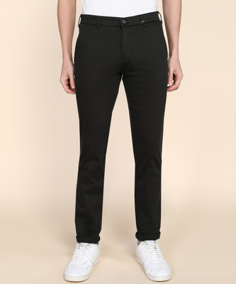 KILLER Slim Fit Men Dark Green Trousers