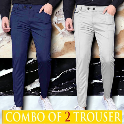 COLOR CAPITAL Regular Fit Men Multicolor Trousers