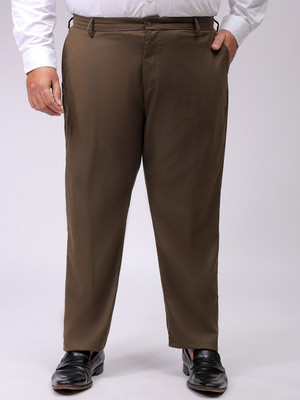 Hardsoda Regular Fit Men Brown Trousers