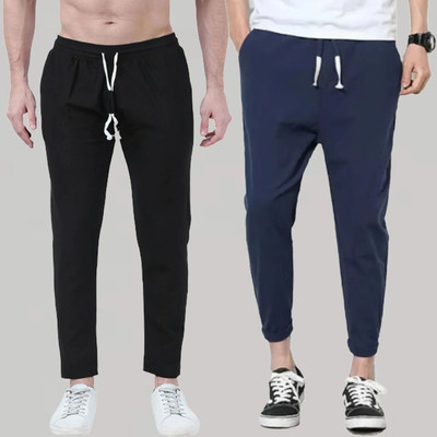 Kashmiri threading Slim Fit Men Brown Trousers