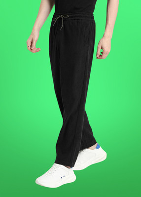 SUN BEAUTY FASHIONISTA HUB Regular Fit Men Black Trousers