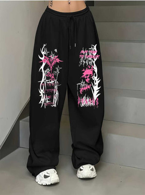 SABIAFASHION Loose Fit, Regular Fit Women Black Trousers