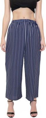 RiverHill Regular Fit Women Dark Blue Trousers