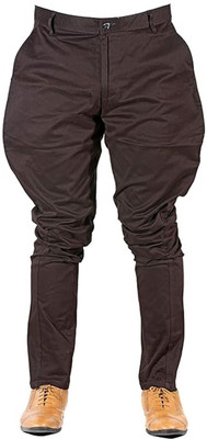 Breakthrough Flared Men Brown Trousers