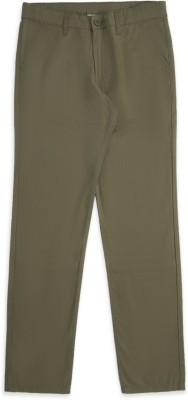 Pantaloons Junior Regular Fit Boys Grey Trousers