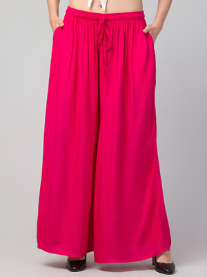 Tanushk Regular Fit Women Pink Trousers