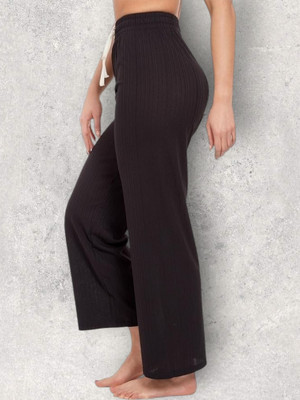 LaxmiEmpiree Comfort Fit Women Black Trousers