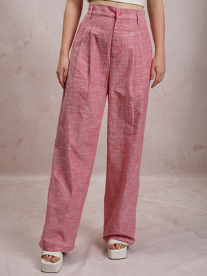 Tokyo Talkies Regular Fit Women Multicolor Trousers