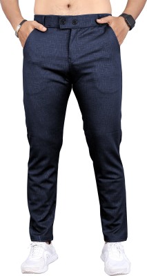 Valley Regular Fit Men Dark Blue Trousers