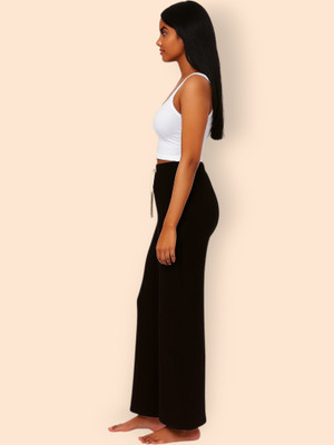 EpicDesigns Comfort Fit Women Black Trousers