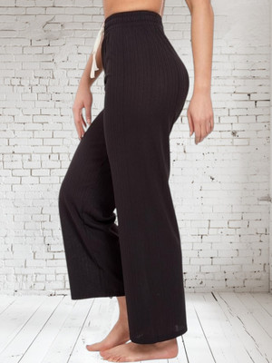 Classy creations Regular Fit Women Black Trousers