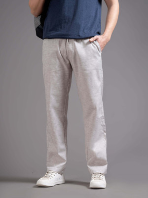Paul Street Relaxed Men Beige Trousers