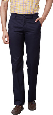 COLORPLUS Tapered Men Blue Trousers