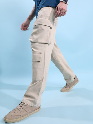HIGHLANDER Men Beige Trousers