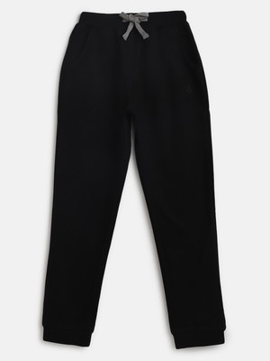TALES & STORIES Regular Fit Boys Black Trousers