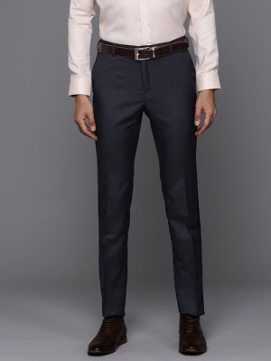 Raymond Slim Fit Men Dark Blue Trousers