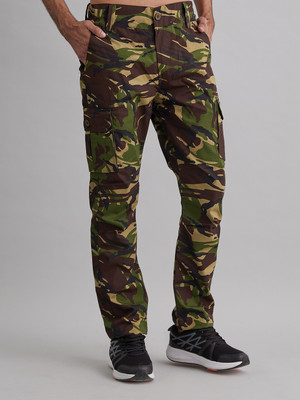 MOUNTMILLER Men's Camouflage British 6.0 Tactical Pant Multi-Pocket | UV Protective Regular Fit Men Multicolor Trousers