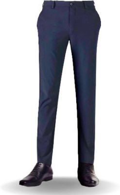 Divij Designe S Regular Fit Men Blue Trousers
