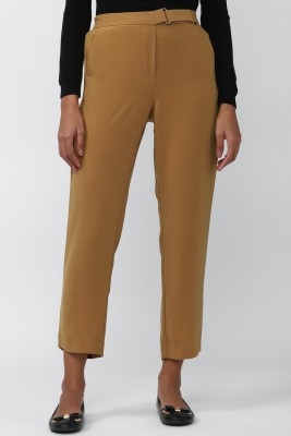 VAN HEUSEN Regular Fit Women Khaki Trousers