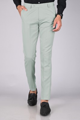 MANCREW Regular Fit Men Green Trousers