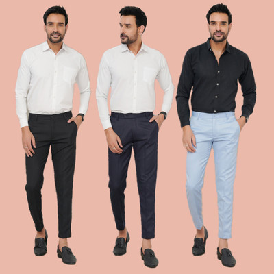 Sai Trading Company Regular Fit Men Multicolor Trousers