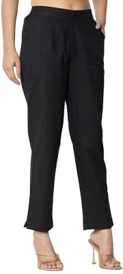 Tuntun Collections Regular Fit Women Black Trousers