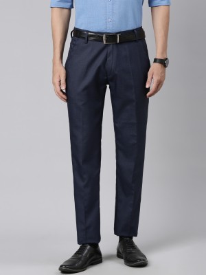 THE SOUL PATROL Slim Fit Men Blue Trousers