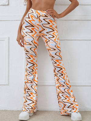 TANDUL Regular Fit Women Multicolor Trousers