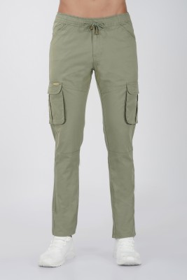 NUEVOSPORTA Regular Fit, Comfort Fit Men Green Trousers