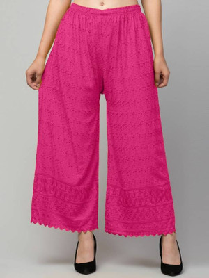 Unifystyle Straight Fit Women Pink Trousers