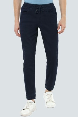 Louis Philippe Jeans Slim Fit Men Blue Trousers