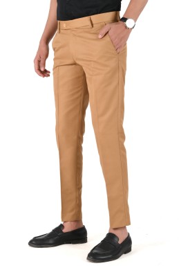 The DS Tapered Men Khaki Trousers