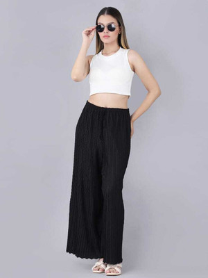 Tannu Fashion Straight Fit Women Dark Blue Trousers