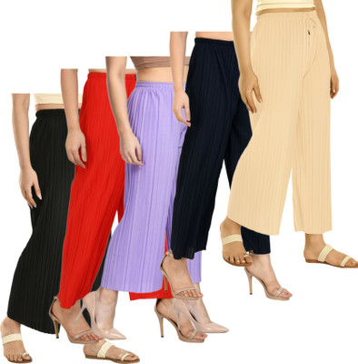 WINHEVER Regular Fit Women Multicolor Trousers