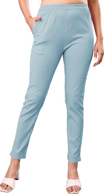 NEXSUS APPARELS Light Blue Jegging(Solid)