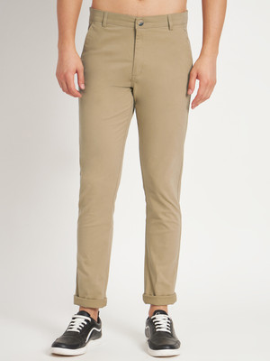 RAGZO Regular Fit Men Khaki Trousers