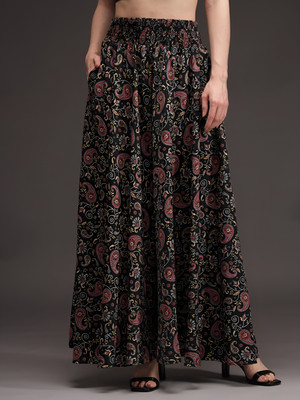 TRENDDYTHREADS Flared Women Multicolor Trousers