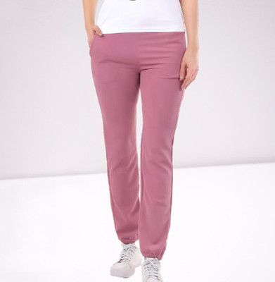 Levony Regular Fit Women Pink Trousers