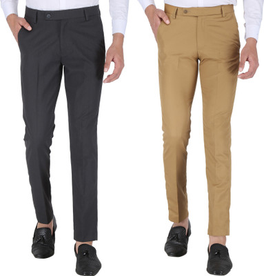 METRONAUT Slim Fit Men Multicolor Trousers