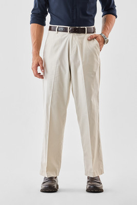 Snitch Regular Fit Men Beige Trousers