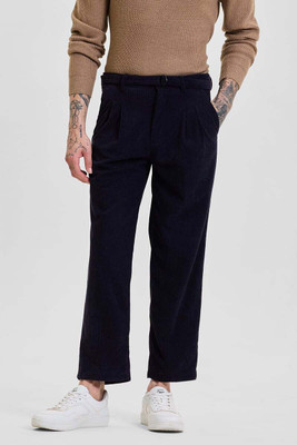 Snitch Relaxed Men Blue Trousers